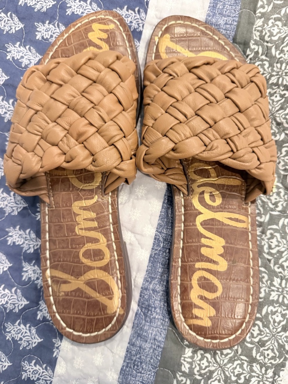 Sam Edelman Braided Slide Mule in Brown